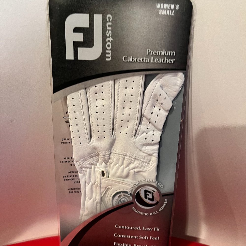 Womens small lefty leather golf gloves NEW 7 pair